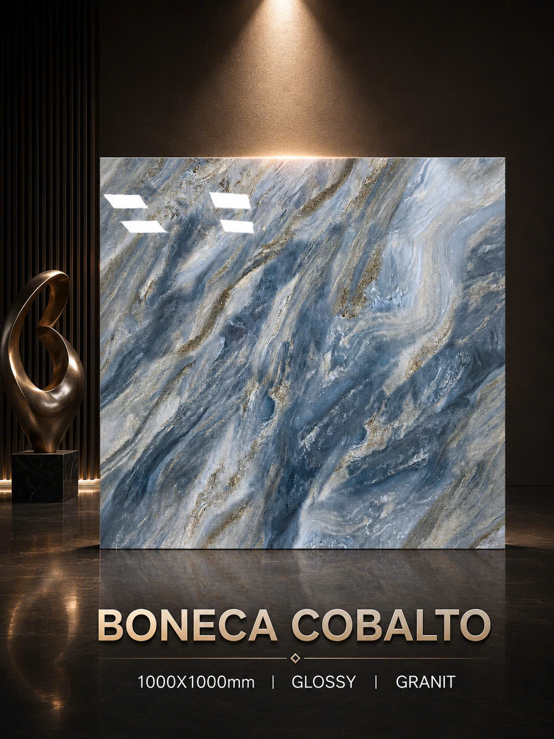 Gạch Ấn Độ siêu bóng 100x100